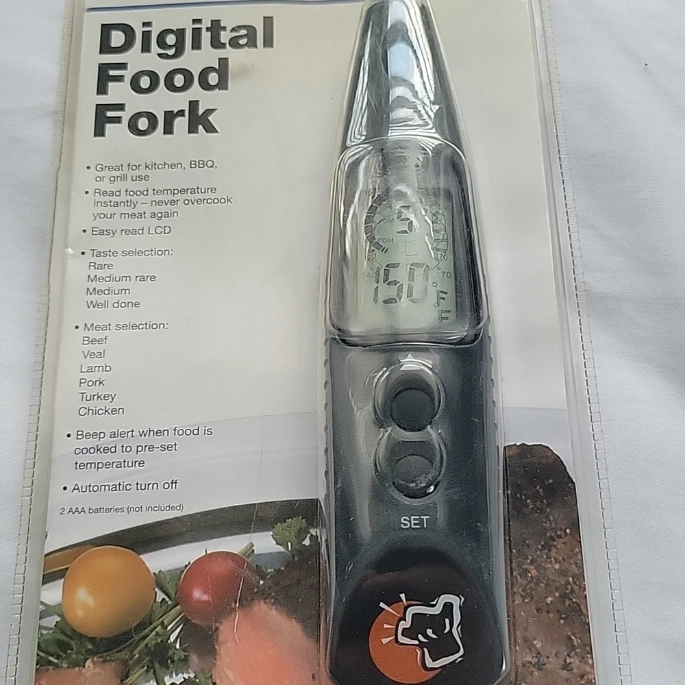 Digital Food Fork - Black